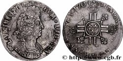 LOUIS XIV &nbsp;THE SUN KING&nbsp; Écu aux huit L, 2e type 1704 Paris XF