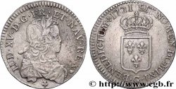 LOUIS XV DIT LE BIEN AIMÉ Sixième d&nbsp;écu de France 1721 Poitiers