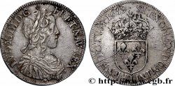 LOUIS XIV &nbsp;THE SUN KING&nbsp; Demi-écu, portrait à la mèche longue 1659 Limoges XF/VF
