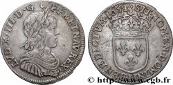 LOUIS XIV &nbsp;THE SUN KING&nbsp; Quart d&nbsp;écu, portait à la mèche longue 1651 Limoges XF