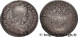 LOUIS XIV &nbsp;THE SUN KING&nbsp; Quart d&nbsp;écu, portait à la mèche longue 1652 Limoges