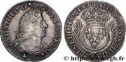 LOUIS XIV &nbsp;THE SUN KING&nbsp; Demi-écu aux palmes 1697 Limoges