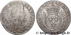 LOUIS XIV &nbsp;THE SUN KING&nbsp; Quart d&nbsp;écu aux palmes 1694 Limoges F/XF