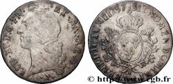 LOUIS XV DIT LE BIEN AIMÉ Écu aux branches d’olivier, tête ceinte d’un bandeau 1757 Pau
