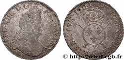 LOUIS XIV &nbsp;THE SUN KING&nbsp; Écu aux insignes 1702 Limoges SS/fVZ