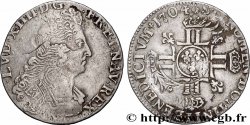 LOUIS XIV &nbsp;THE SUN KING&nbsp; Quart d&nbsp;écu aux huit L, 2e type 1704  Limoges