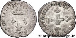 CHARLES IX Double sol parisis, 1er type 1571 Limoges B+