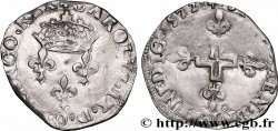 CHARLES IX Double sol parisis, 1er type 1572 Limoges TTB