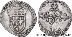 CHARLES IX Sol parisis, 1er type 1568 Limoges TTB/TB+