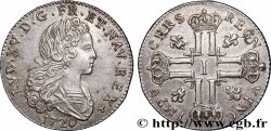 LOUIS XV DIT LE BIEN AIMÉ Louis d’argent à la croix aux huit L couronnées 1720 Limoges SUP