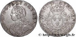 LOUIS XV DIT LE BIEN AIMÉ Écu aux branches d&nbsp;olivier, buste habillé 1731 Limoges TTB/TTB+
