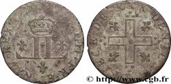 LOUIS XIV &nbsp;THE SUN KING&nbsp; XV deniers aux 2 L couronnées s.m. Metz