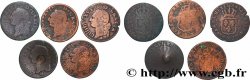 LOUIS XVI Sols dits &nbsp;à l&nbsp;écu&nbsp;, lot de 5 ex. n.d. Ateliers divers