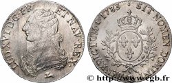LOUIS XVI Écu aux branches d&nbsp;olivier 1783 Orléans