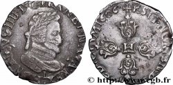HENRY IV Demi-franc, type de Limoges 1606 Limoges VF