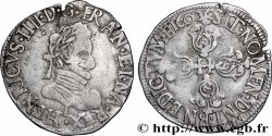 HENRY IV Quart de franc 1600 Limoges XF