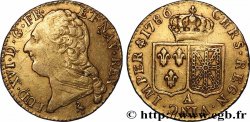 LOUIS XVI Louis d&nbsp;or aux écus accolés 1786 Paris