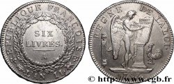 LA CONVENTION Six livres dit &nbsp;au génie&nbsp; 1793 Paris SUP/TTB+