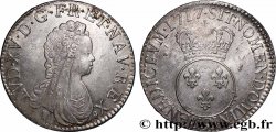 LOUIS XV DIT LE BIEN AIMÉ Écu à l’écu rond couronné 1717 Rennes SUP