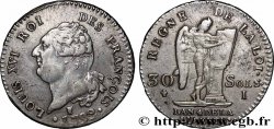 LOUIS XVI 30 sols dit &nbsp;au génie&nbsp;, type FRANÇOIS 1792 Limoges