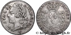 LOUIS XV DIT LE BIEN AIMÉ Vingtième d&nbsp;écu aux branches d’olivier, buste lauré 1773 Paris