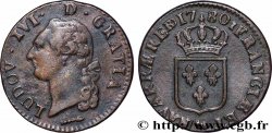 LOUIS XVI Sol dit &nbsp;à l&nbsp;écu&nbsp; de Béarn 1780 Pau AU/AU