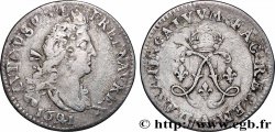LOUIS XIV &nbsp;THE SUN KING&nbsp; Quatre sols aux deux L 1691 Paris
