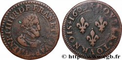HENRY IV Double tournois 1609 Lyon