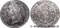 LOUIS XV DIT LE BIEN AIMÉ Écu aux branches d’olivier, tête ceinte d’un bandeau 1768 Bayonne TTB