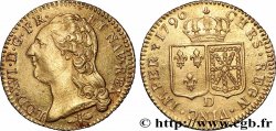 LOUIS XVI Louis d&nbsp;or aux écus accolés 1790 Lyon