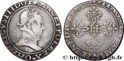 HENRI III Franc au col plat 157(?) Riom