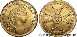 LOUIS XV DIT LE BIEN AIMÉ Louis d’or à la croix de chevalier 1718 Reims SPL
