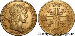 LOUIS XIII  Double louis d&nbsp;or aux huit L (effigie de Jean Warin) 1640 Paris, Monnaie du Louvre XF/AU