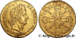 LOUIS XIV LE GRAND OU LE ROI SOLEIL Louis d’or aux huit L et aux insignes 1702 Paris TTB
