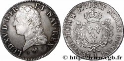 LOUIS XV DIT LE BIEN AIMÉ Écu aux branches d’olivier, buste lauré 1771 Bayonne