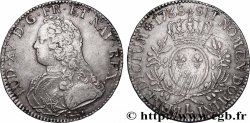 LOUIS XV DIT LE BIEN AIMÉ Écu aux branches d&nbsp;olivier, buste habillé 1738 Bayonne TTB