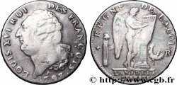 LOUIS XVI (MONARQUE CONSTITUTIONNEL)  Écu dit &nbsp;au génie&nbsp;, type FRANÇOIS 1793 Orléans