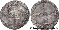 HENRI IV LE GRAND Huitième d&nbsp;écu du Dauphiné 1601 Grenoble TB+
