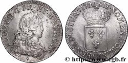 LOUIS XV DIT LE BIEN AIMÉ Écu dit &nbsp;de France&nbsp; 1721 Caen TTB