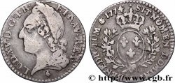 LOUIS XV DIT LE BIEN AIMÉ Dixième d&nbsp;écu aux branches d’olivier, tête ceinte d’un bandeau 1774 Paris