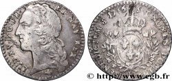 LOUIS XV DIT LE BIEN AIMÉ Dixième d&nbsp;écu aux branches d’olivier, tête ceinte d’un bandeau 1765 Paris