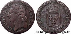LOUIS XVI Demi-sol dit &nbsp;à l&nbsp;écu&nbsp; 1782 Aix-en-Provence