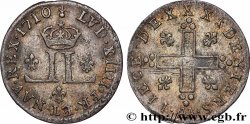 LOUIS XIV &nbsp;THE SUN KING&nbsp; XXX deniers aux 2 L couronnées 1710 Metz