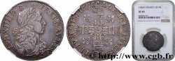 LOUIS XIV LE GRAND OU LE ROI SOLEIL Lis d’argent 1656 Paris