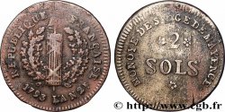 SIÈGE DE MAYENCE 2 sols 1793 Mayence