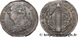 LOUIS XVI (MONARQUE CONSTITUTIONNEL)  2 sols dit &nbsp;au faisceau&nbsp;, type FRANÇOIS 1792 Paris
