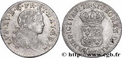 LOUIS XV &nbsp;THE WELL-BELOVED&nbsp; Dixième d&nbsp;écu dit &nbsp;de France-Navarre&nbsp; 1718 Metz