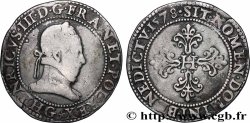 HENRY III Franc au col plat 1578 Poitiers