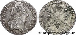 LOUIS XIV LE GRAND OU LE ROI SOLEIL 10 sols aux insignes 1707 Aix-en-Provence