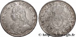 LOUIS XV DIT LE BIEN AIMÉ Écu dit &nbsp;aux branches d&nbsp;olivier&nbsp; 1729 Paris